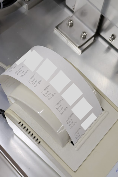 プリンター印字