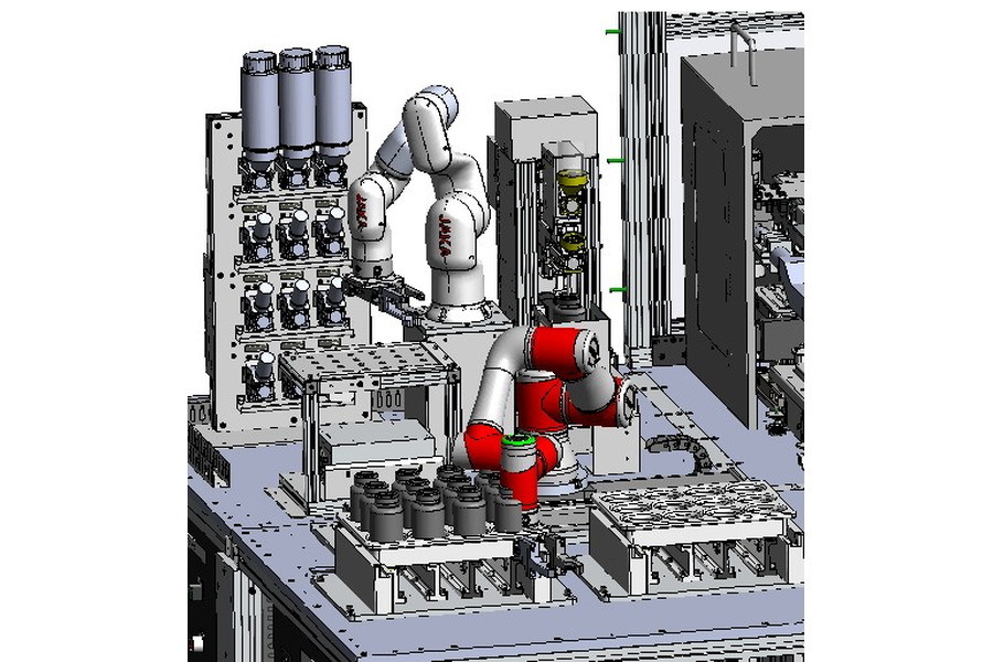 12_2基の協働ロボット